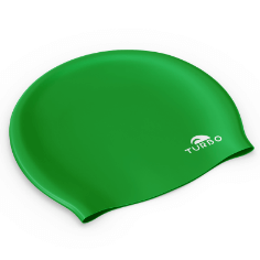 Gorro de Natación en Silicona Verde – Turbo