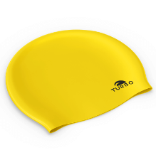 Gorro de Natación en Silicona Amarillo – Turbo