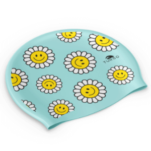 Gorro de Natación en Silicona Flores Felices – Turbo