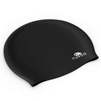 Gorro de Natación en Silicona Negro – Turbo