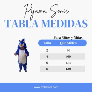 Pijama Térmica Enteriza de Sonic